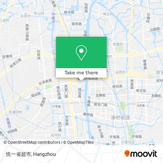 统一省超市 map