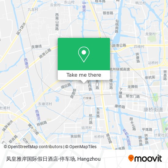 凤皇雅岸国际假日酒店-停车场 map