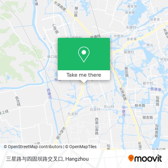 三星路与四固坝路交叉口 map