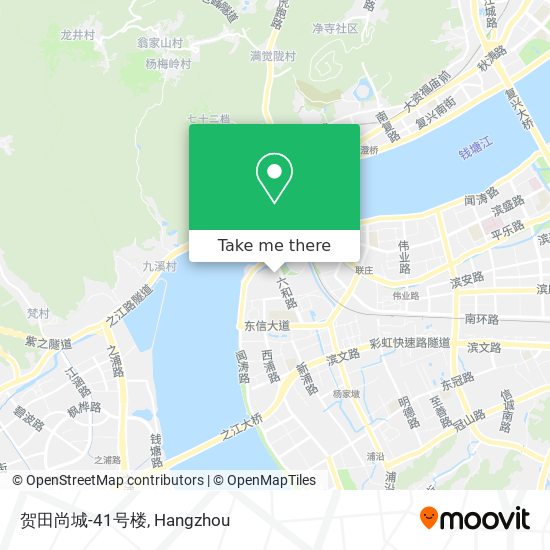 贺田尚城-41号楼 map