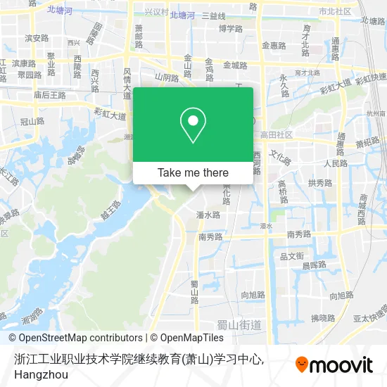 浙江工业职业技术学院继续教育(萧山)学习中心 map