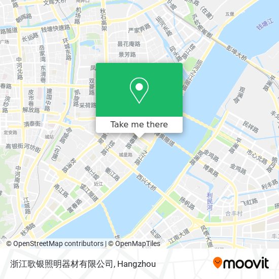 浙江歌银照明器材有限公司 map