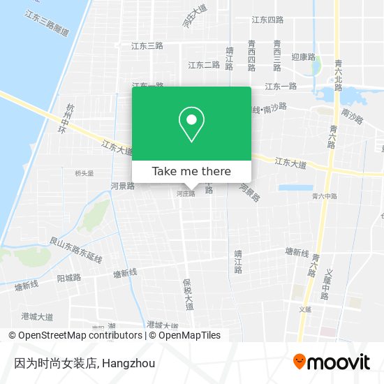 因为时尚女装店 map