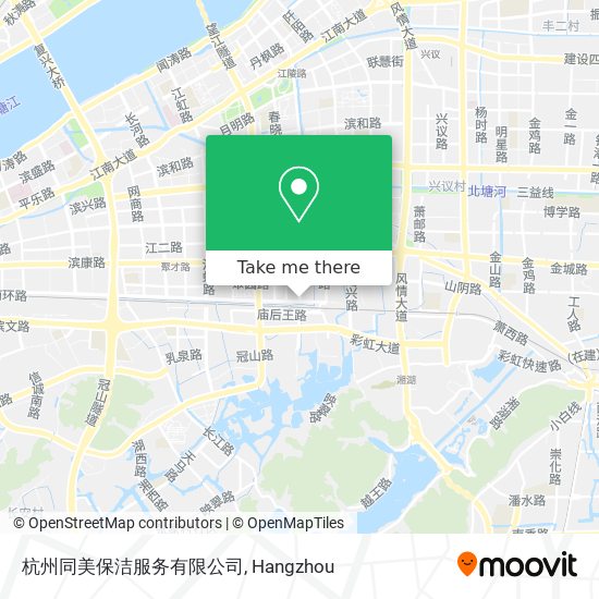 杭州同美保洁服务有限公司 map
