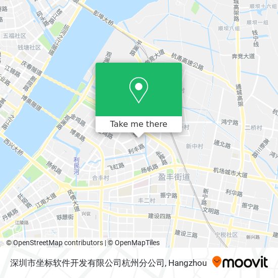 深圳市坐标软件开发有限公司杭州分公司 map