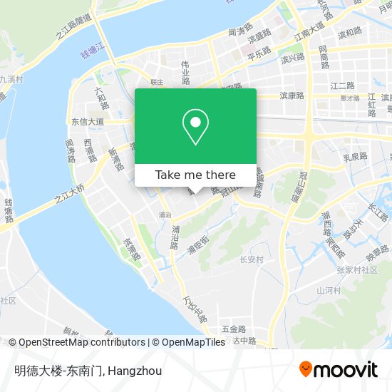 明德大楼-东南门 map