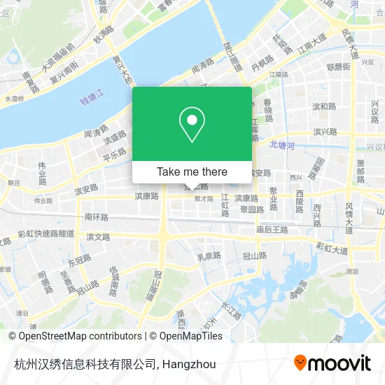 杭州汉绣信息科技有限公司 map