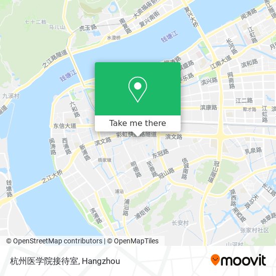 杭州医学院接待室 map