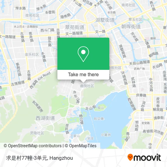 求是村77幢-3单元 map