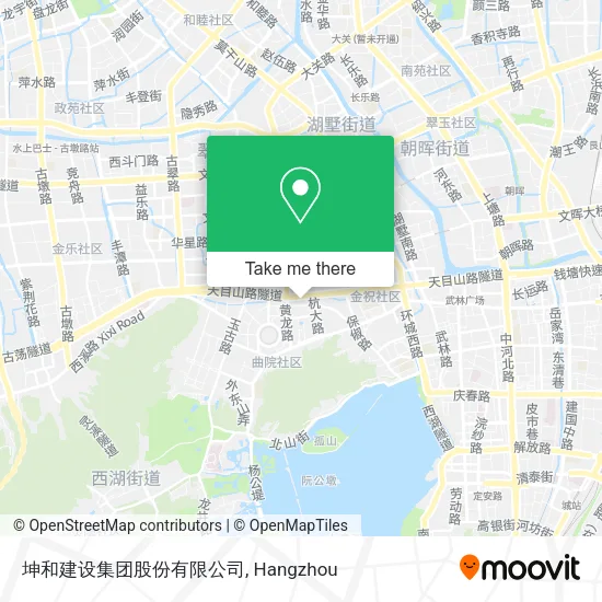 坤和建设集团股份有限公司 map