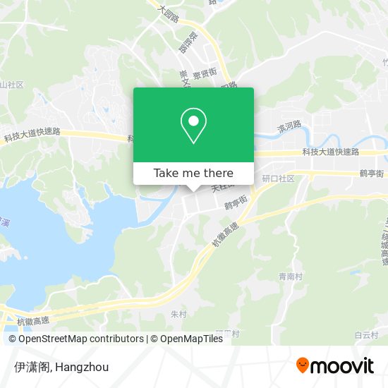 伊潇阁 map