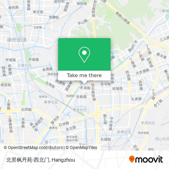 北景枫丹苑-西北门 map