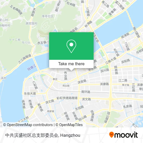 中共滨盛社区总支部委员会 map