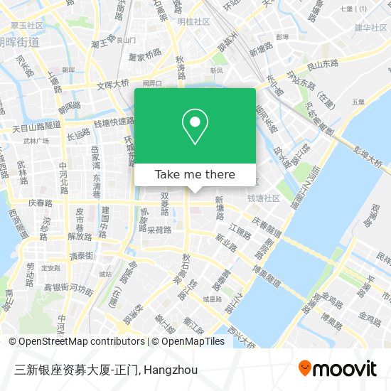 三新银座资募大厦-正门 map