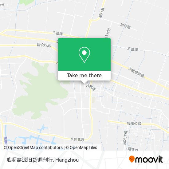 瓜沥鑫源旧货调剂行 map