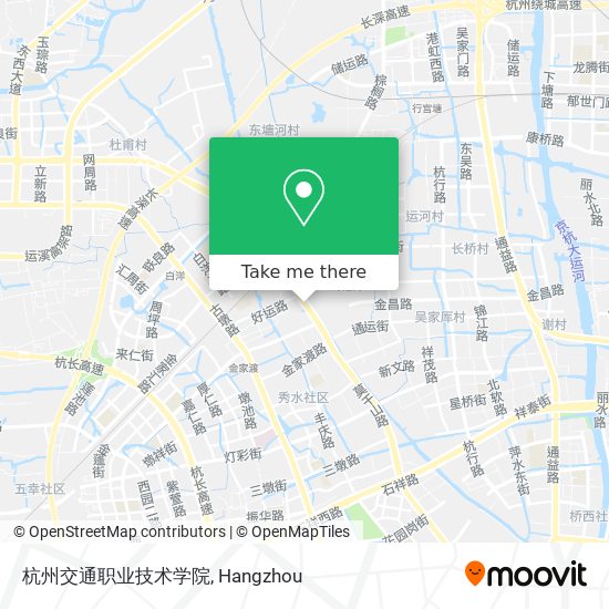 杭州交通职业技术学院 map