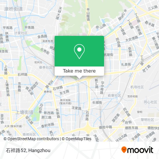 石祥路52 map