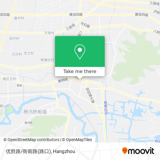 优胜路/衙前路(路口) map