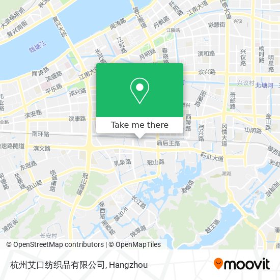 杭州艾口纺织品有限公司 map