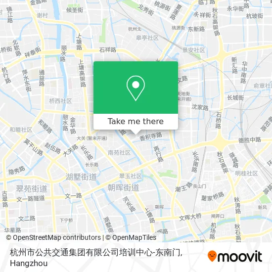 杭州市公共交通集团有限公司培训中心-东南门 map