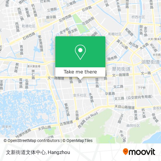 文新街道文体中心 map