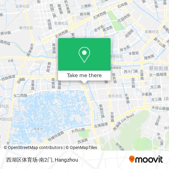 西湖区体育场-南2门 map