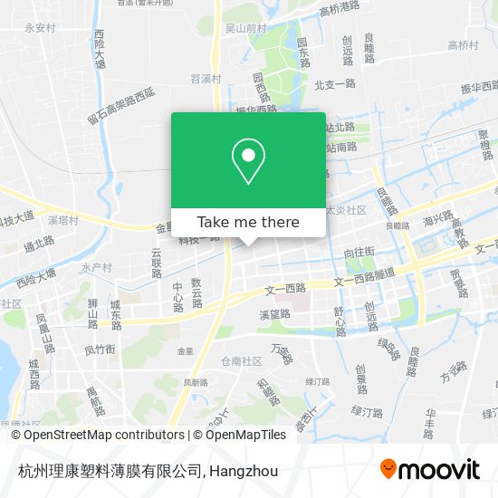 杭州理康塑料薄膜有限公司 map