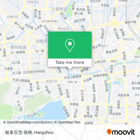 银泰百货-座椅 map