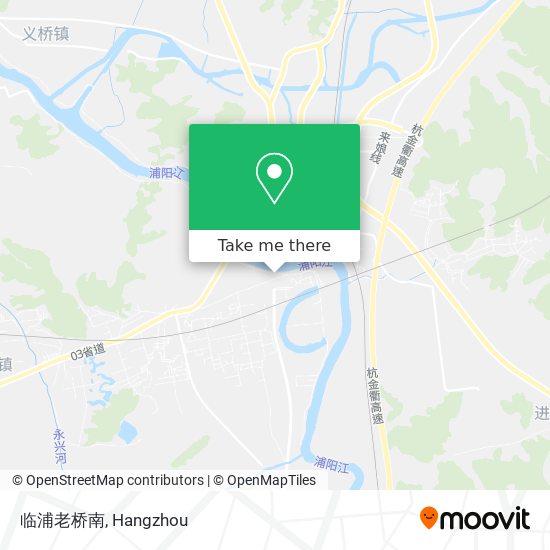 临浦老桥南 map