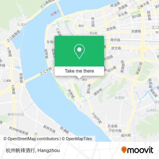 杭州帆锋酒行 map