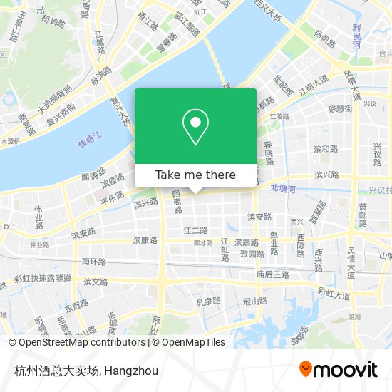 杭州酒总大卖场 map