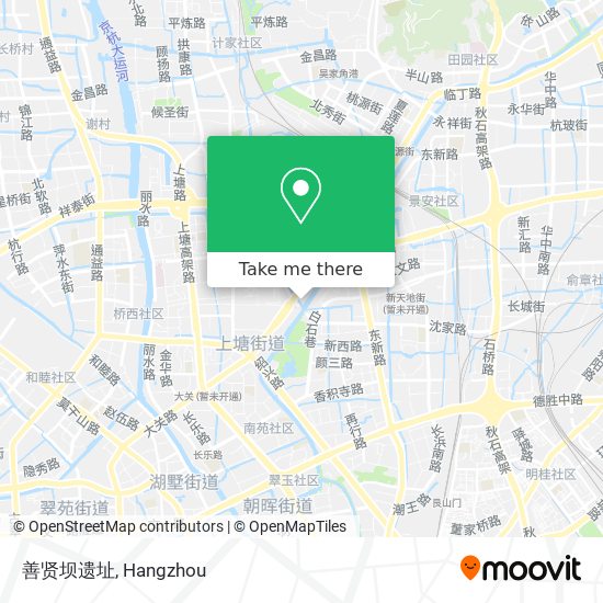 善贤坝遗址 map
