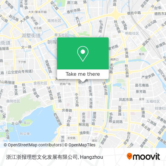 浙江浙报理想文化发展有限公司 map