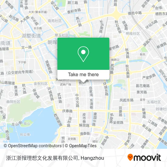 浙江浙报理想文化发展有限公司 map