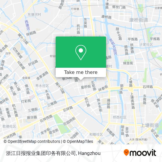浙江日报报业集团印务有限公司 map