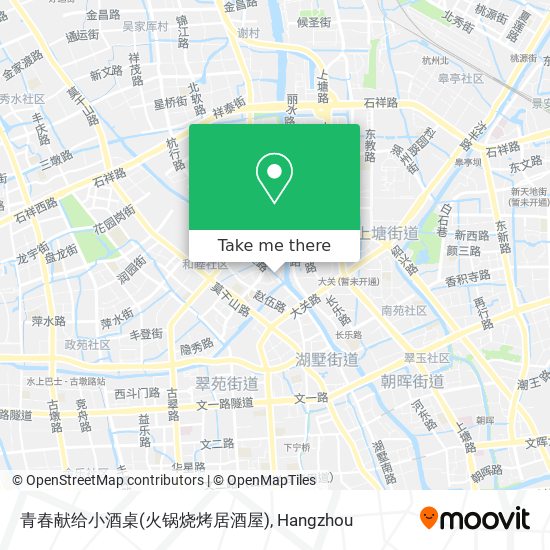 青春献给小酒桌(火锅烧烤居酒屋) map