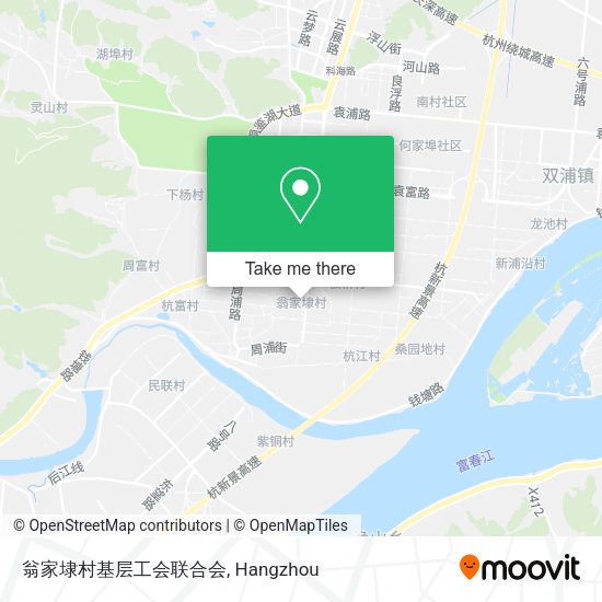 翁家埭村基层工会联合会 map