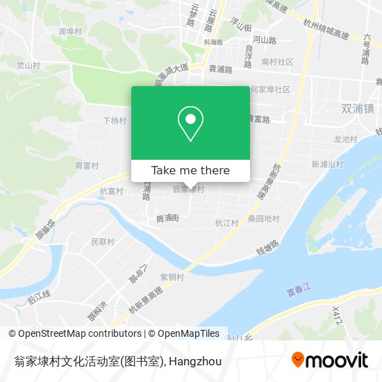 翁家埭村文化活动室(图书室) map