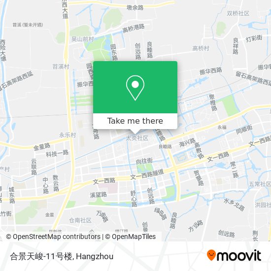 合景天峻-11号楼 map
