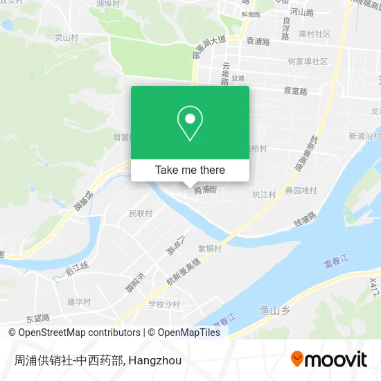 周浦供销社-中西药部 map