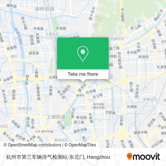 杭州市第三车辆排气检测站-东北门 map
