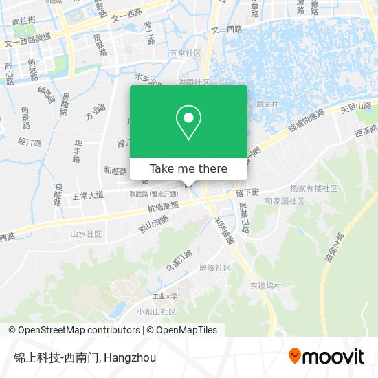 锦上科技-西南门 map