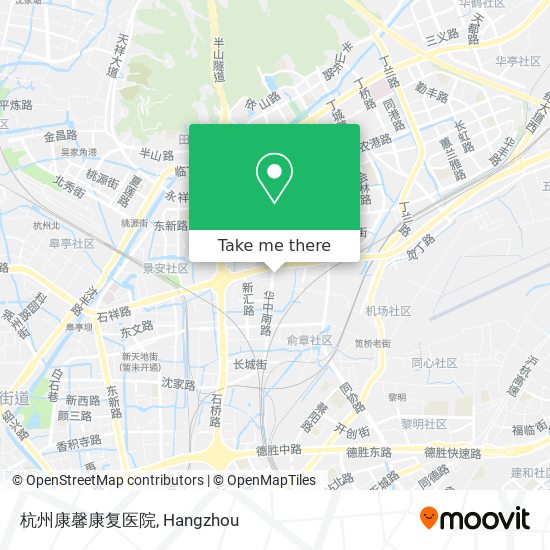 杭州康馨康复医院 map