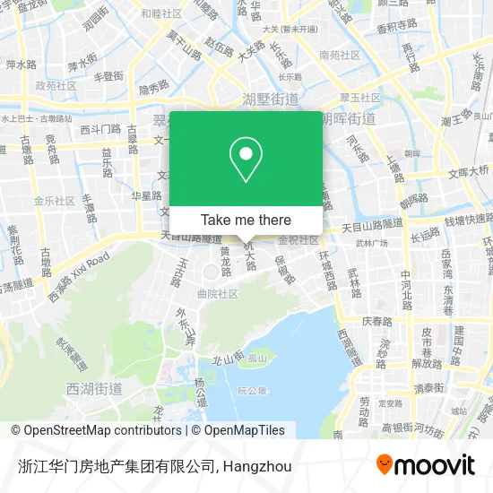 浙江华门房地产集团有限公司 map