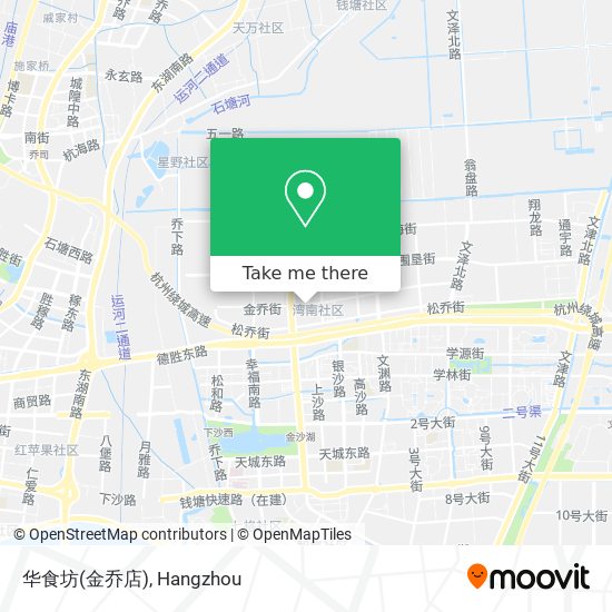 华食坊(金乔店) map