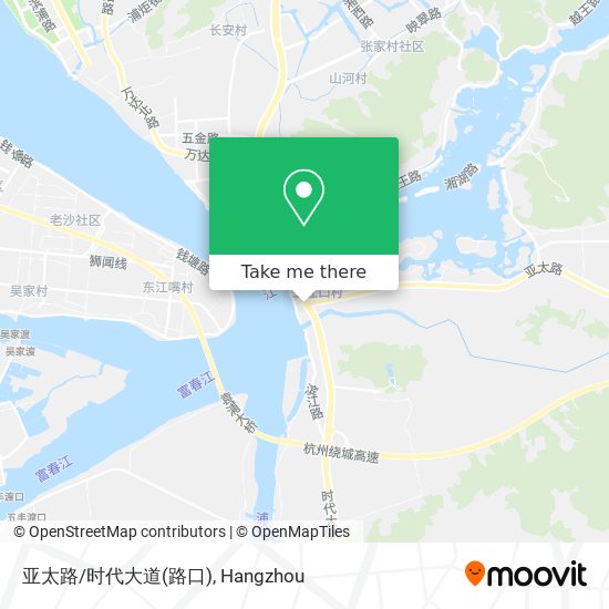 亚太路/时代大道(路口) map