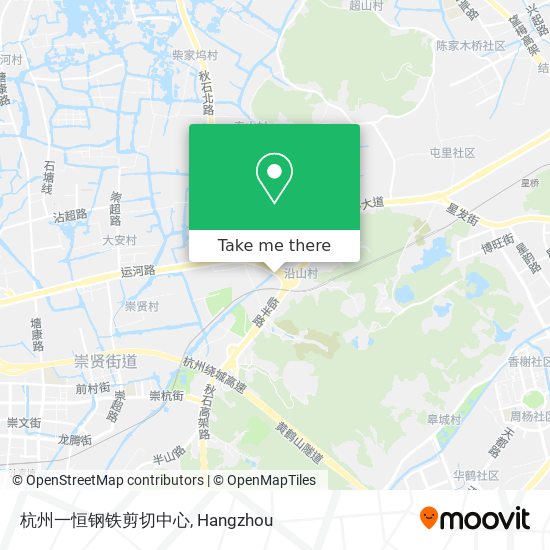 杭州一恒钢铁剪切中心 map