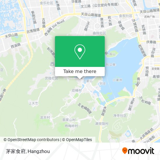 茅家食府 map
