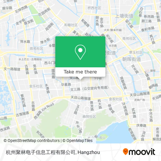 杭州聚林电子信息工程有限公司 map