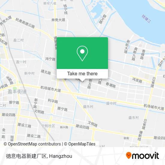德意电器新建厂区 map